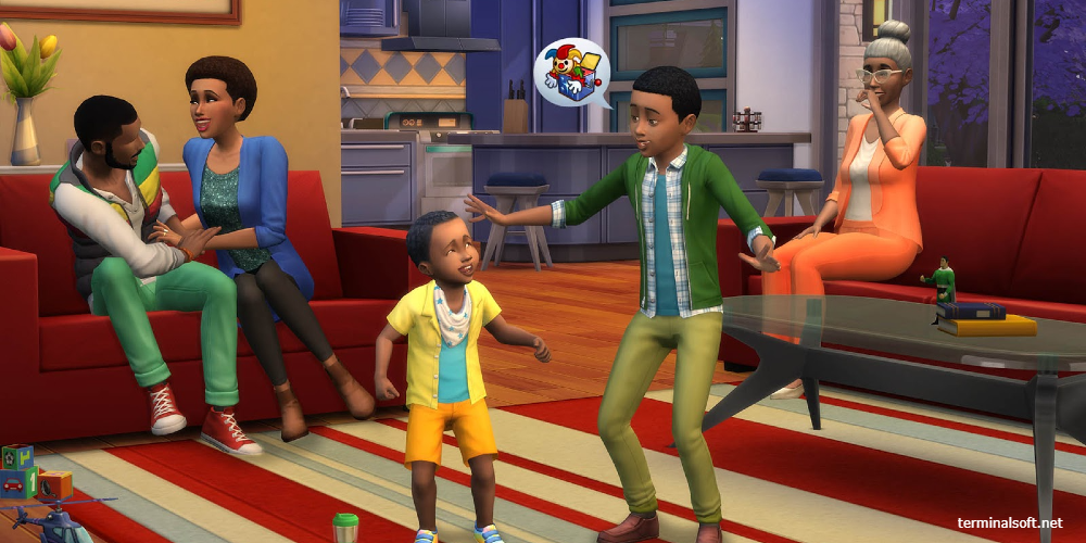 The gameplay of The Sims 4 game